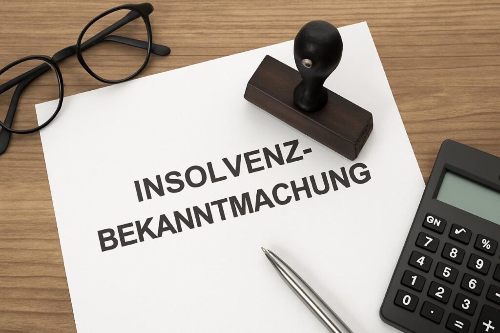 Insolvenz Bekanntmachung: was muss man wissen?