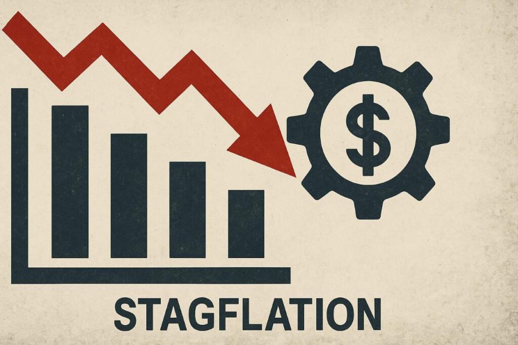 Stagflation: steigende Inflation und sinkende Wirtschaftsleistung