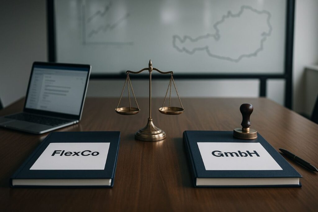 FlexCo vs. GmbH: Was sind Gemeinsamkeiten – was sind die Unterschiede? Was sind die Unterschiede zwischen FlexCo und GmbH als Unternehmensform?