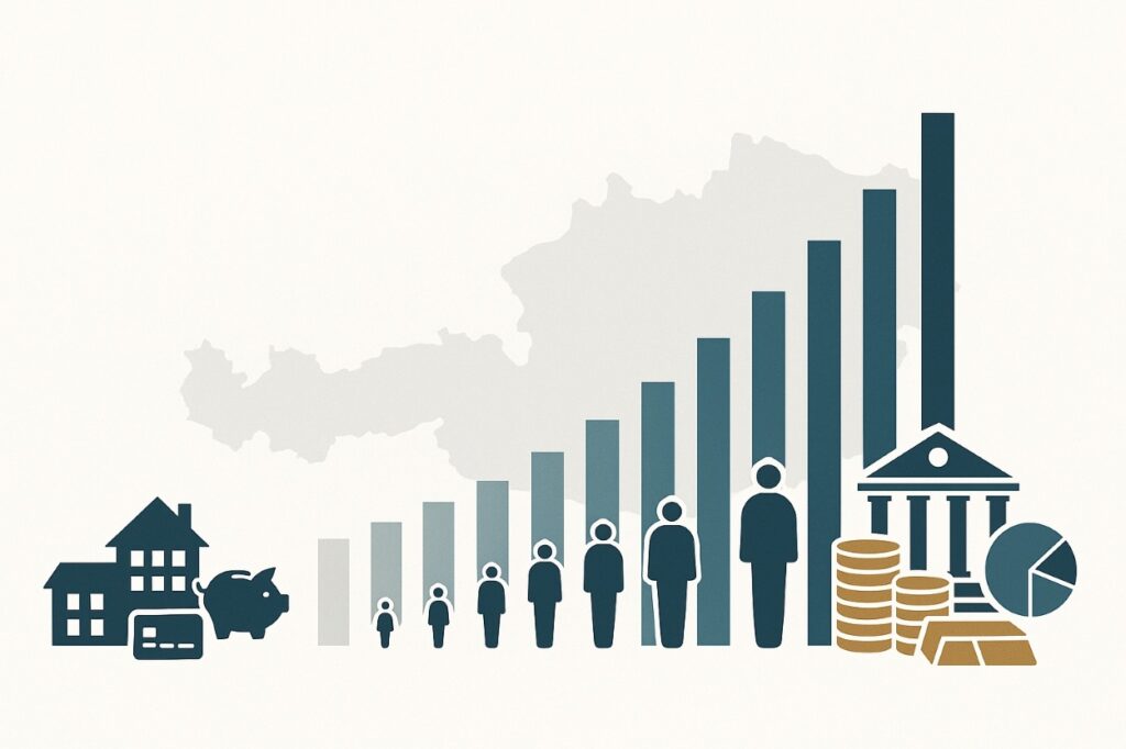 Vermögensverteilung Österreich: Wo ist wie viel Geld? Vermögensverteilung Österreich: wer besitzt wie viel?