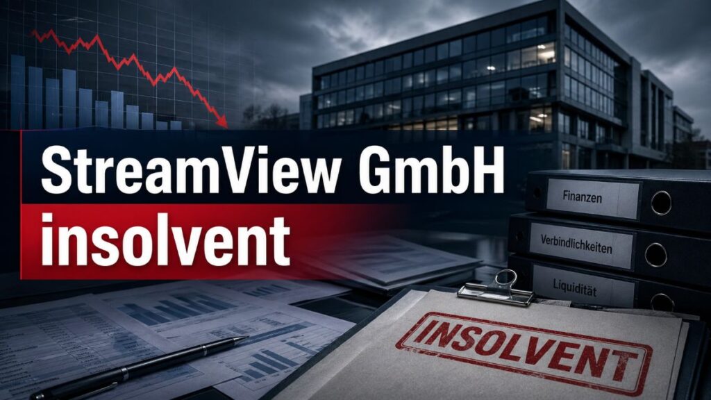 StreamView GmbH insolvent