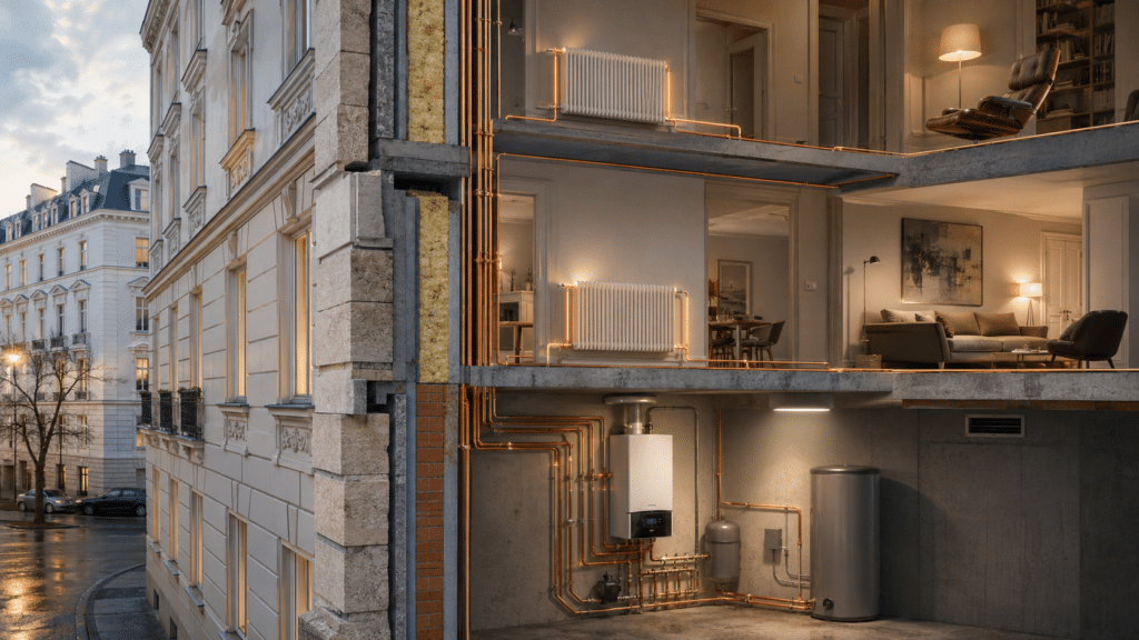 Heizungsanlage Immobilienwert